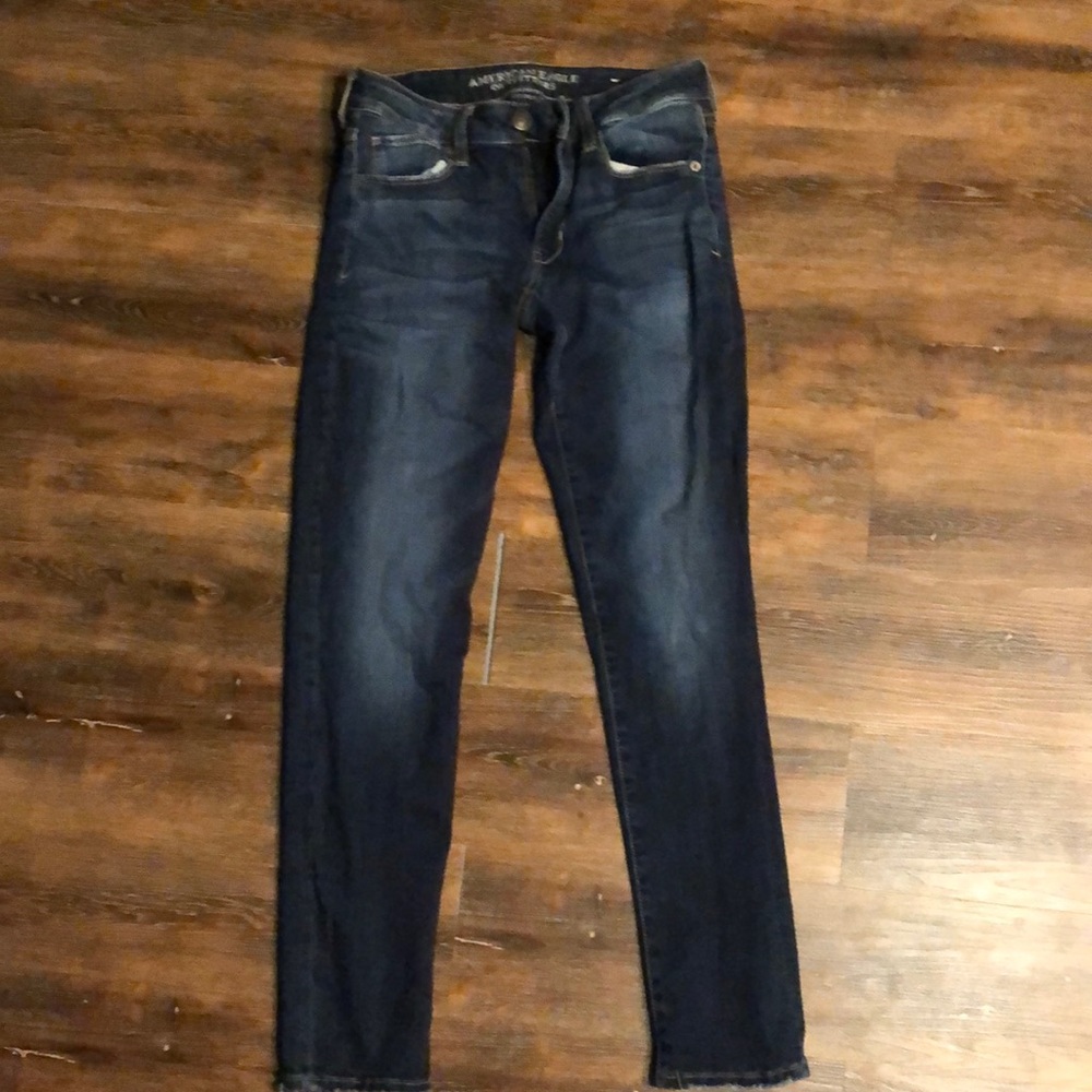Size 6 American Eagle jeggings dark wash